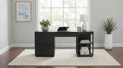 Harkes 75-inch 3-drawer Computer Desk with Adjustable Shelf Coffee Bean - 800798