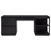 Harkes 75-inch 3-drawer Computer Desk with Adjustable Shelf Coffee Bean - 800798
