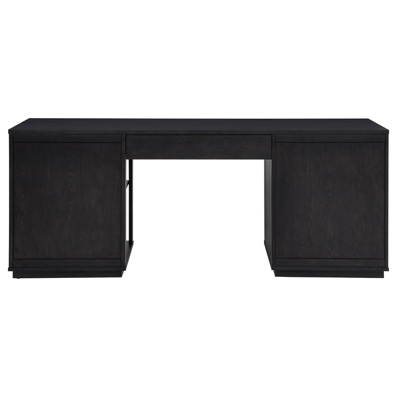 Harkes 75-inch 3-drawer Computer Desk with Adjustable Shelf Coffee Bean - 800798