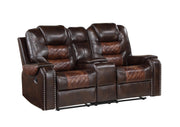 Harlow 2 PC ( Sofa & Loveseat ) - L421-BWN-2PC