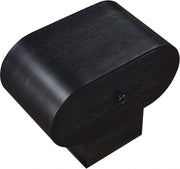 Harlow Solid Wood And Oak Veneer Nightstand in Black - 752Black-NS