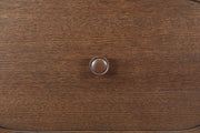 Harlow Solid Wood And Oak Veneer Nightstand in Brown - 752Brown-NS