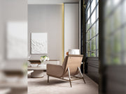 Harmony 4-pieces (1 Four Seater Chester Sofa & 1 Four Seater Sofa & 2 Chair) Livingroom in Cream - 200-GAB-HAR-44C11