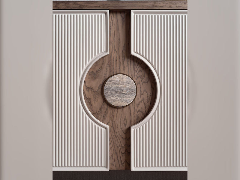 Harmony Consol With Mirror - 200-GAB-HAR-CON