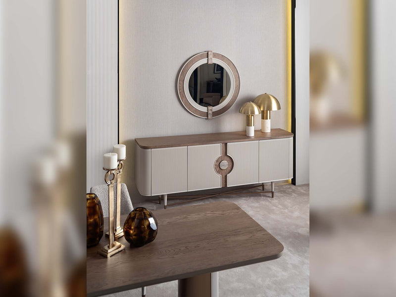 Harmony Consol With Mirror - 200-GAB-HAR-CON