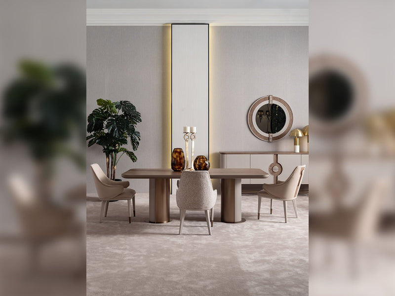 Harmony Dining Chair (4 PCS) in Cream - 200-GAB-HAR-DC-4