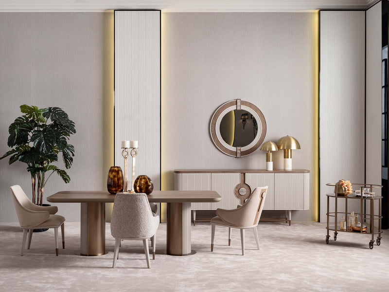 Harmony Dining Chair (4 PCS) in Cream - 200-GAB-HAR-DC-4