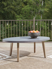 Harmony Headlands Natural/Gray Outdoor Coffee Table - PCP428-701