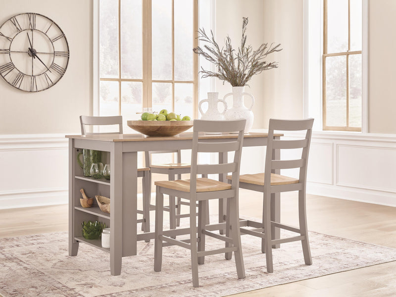 Harperfeld Dining Table and 4 - PCD403D2