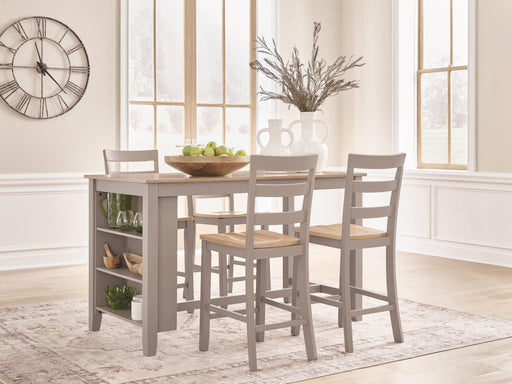 Harperfeld Dining Table and 4 - PCD403D2