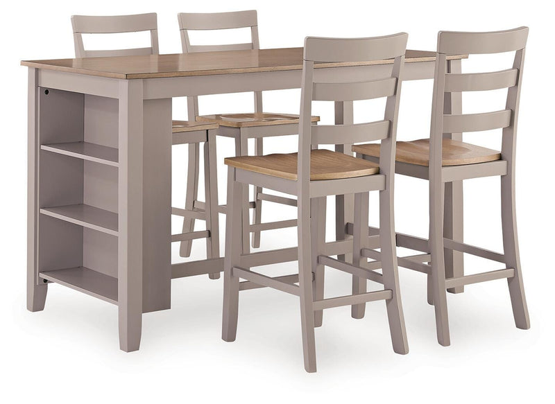 Harperfeld Dining Table and 4 - PCD403D2