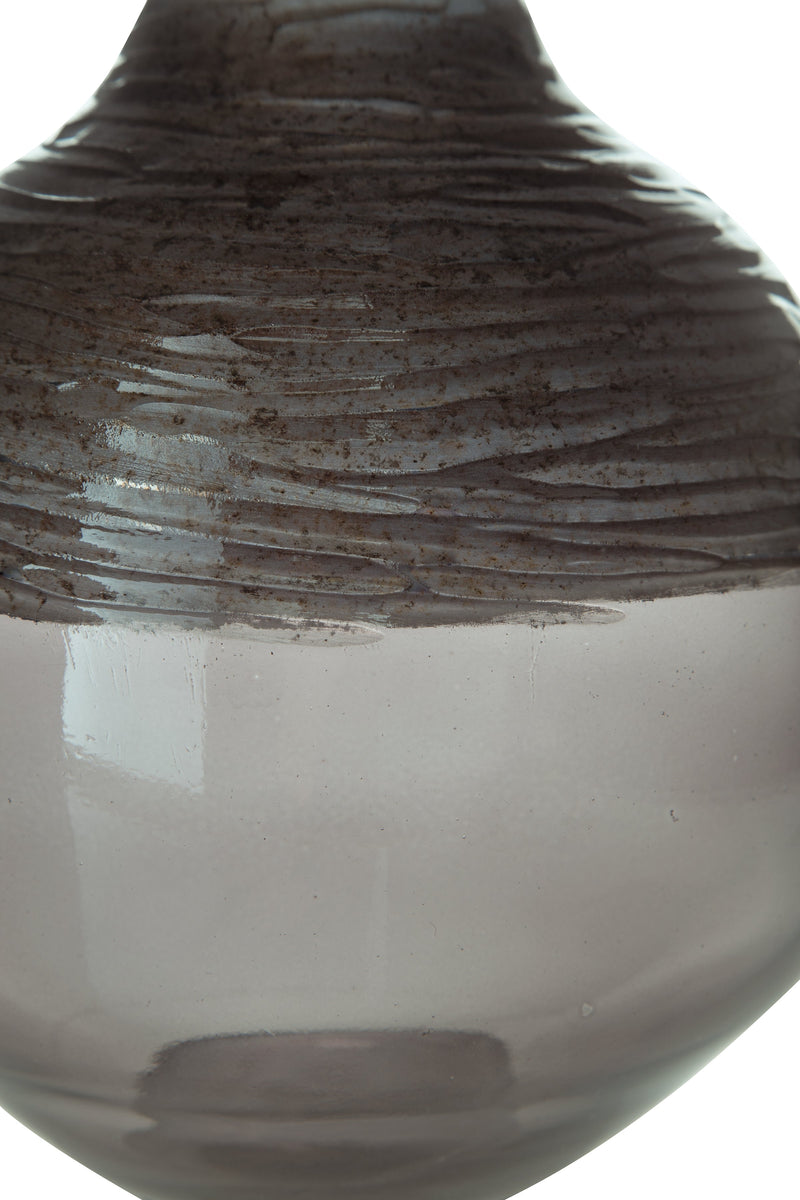 Harpwick Metallic Gray Vase - A2000725