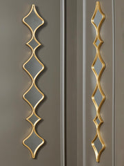 Harriswood Gold Finish Accent Mirror Set (Set of 2) - A8010354