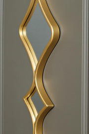 Harriswood Gold Finish Accent Mirror Set (Set of 2) - A8010354