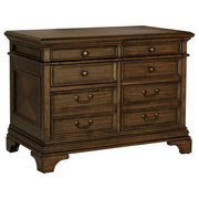 Hartshill 5-drawer Home Office File Cabinet Burnished Oak - 881284