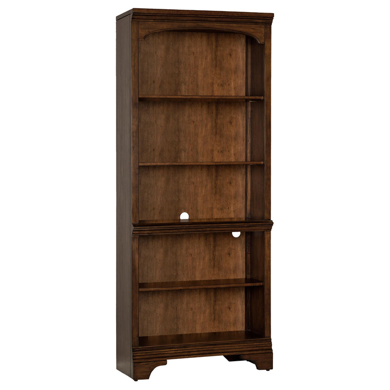 Hartshill 78-inch 5-shelf Bookcase Burnished Oak - 881285