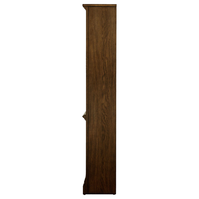 Hartshill 78-inch 5-shelf Bookcase Burnished Oak - 881285