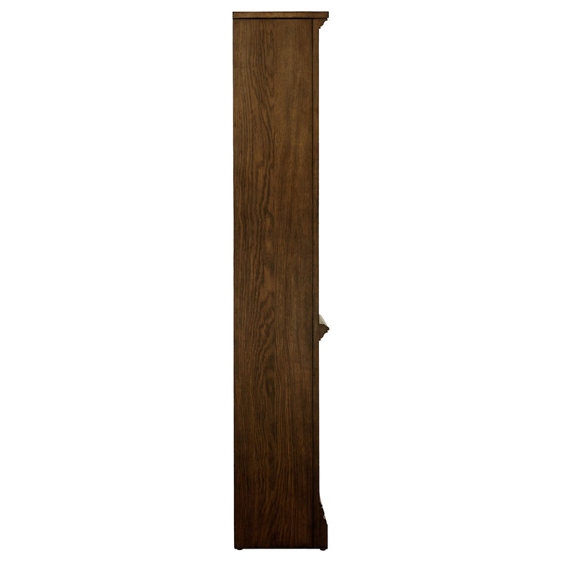 Hartshill 78-inch 5-shelf Bookcase Burnished Oak - 881285