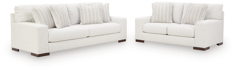 Hartside Sofa and Loveseat in Frosted - PKG024772
