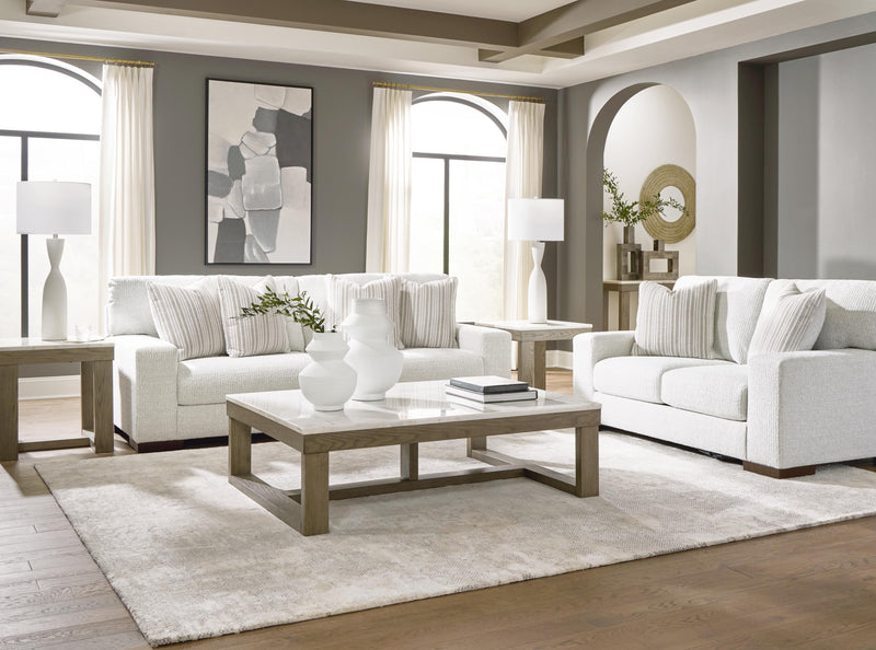 Hartside Sofa and Loveseat in Frosted - PKG024772
