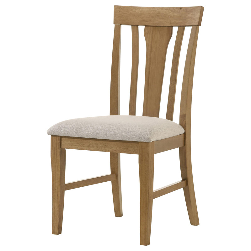 Hartville Dining Side Chair Natural Light Brown (Set of 2) - 109462
