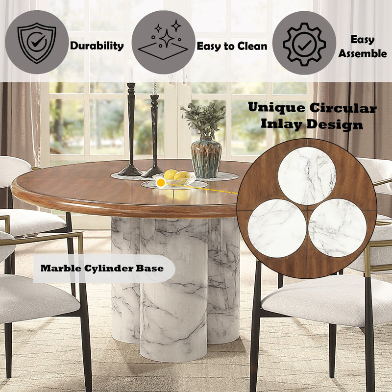 Harvey Round Dining Table - DN06135