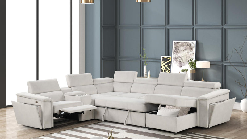Harvey Sectional Sofa Beige - Harvey Sectional Sofa Beige