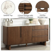 Harvey Server w/Ceramic Top - DN06133