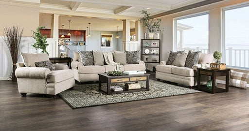 Hatfield Cream Loveseat - SM5158-LV