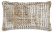 Hathby Tan/White Pillow - A1001048P