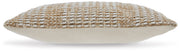 Hathby Tan/White Pillow - A1001048P
