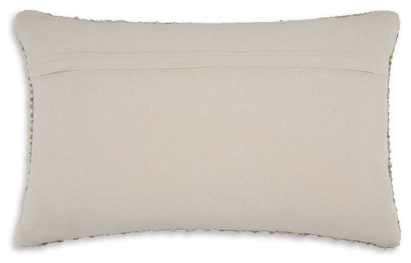 Hathby Tan/White Pillow - A1001048P