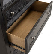 Hatton Cross Weathered Black Chest - FM79011BK-C