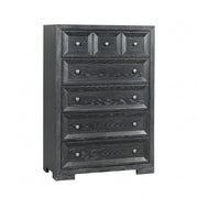 Hatton Cross Weathered Black Chest - FM79011BK-C
