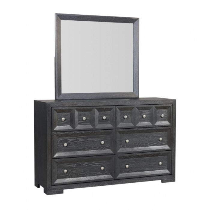 Hatton Cross Weathered Black Dresser - FM79011BK-D