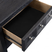 Hatton Cross Weathered Black Nightstand - FM79011BK-N