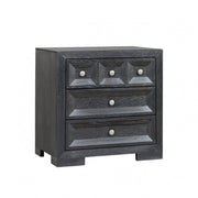 Hatton Cross Weathered Black Nightstand - FM79011BK-N