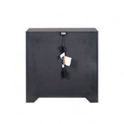 Hatton Cross Weathered Black Nightstand - FM79011BK-N