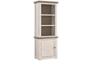 Havalance Two - tone Left Pier Cabinet - Gate FurniturePier Cabinet