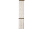 Havalance Two - tone Right Pier Cabinet - Gate FurniturePier Cabinet