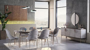 Havana 6343 Dining Chair 2Pcs (Gray) - Gate FurnitureDining Chair