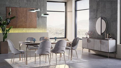 Havana Dining Table (Havn.Tas Grayi/Prd) - Gate FurnitureDining Table