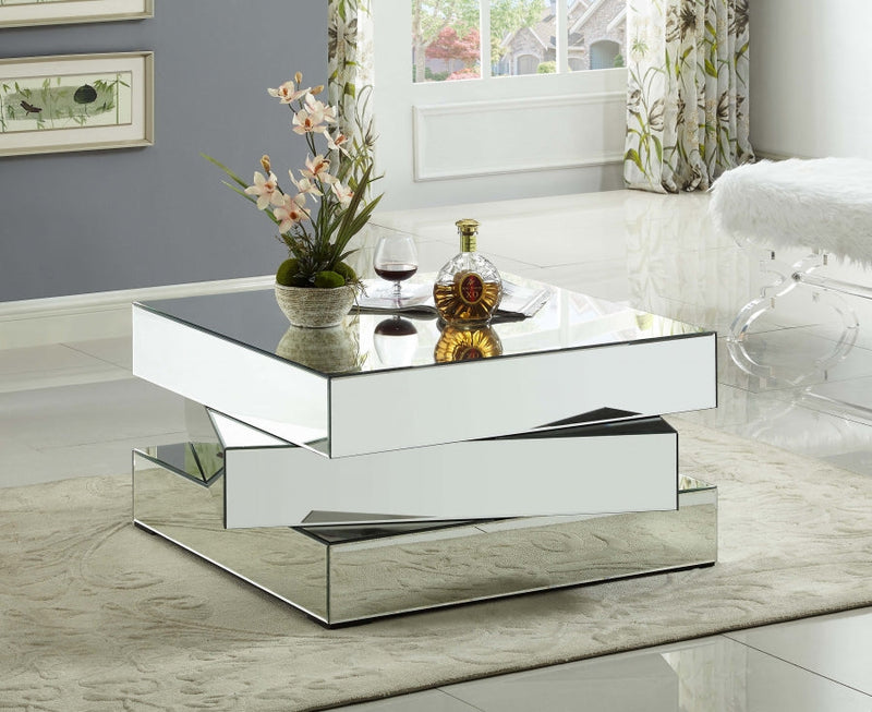 Haven Mirrored Coffee Table in Mirrored - 228-C
