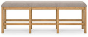 Havonplane Brown 72" Counter Height Dining Bench - D773-09