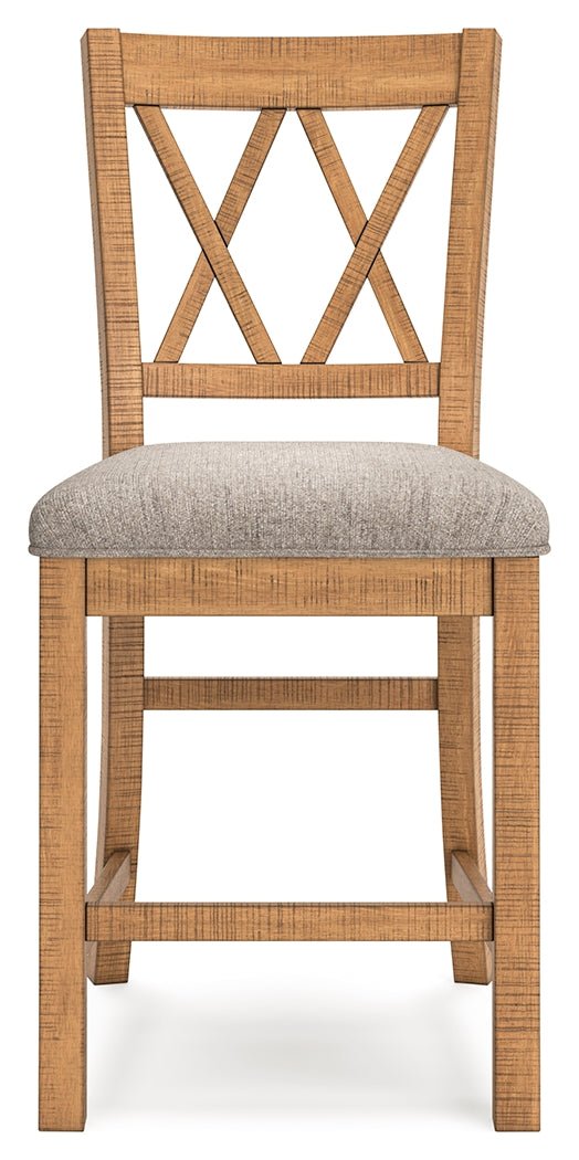 Havonplane Counter Height Barstool (Set of 2) - D773-124