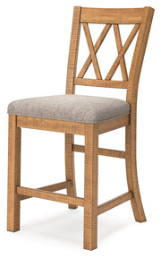 Havonplane Counter Height Dining Table and 6 Barstools in Brown - Gate FurnitureCounter Height Set