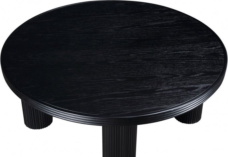 Hayden Solid Wood And Oak Veneer Coffee Table in Black - 99059Black-CT