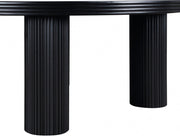 Hayden Solid Wood And Oak Veneer Coffee Table in Black - 99059Black-CT