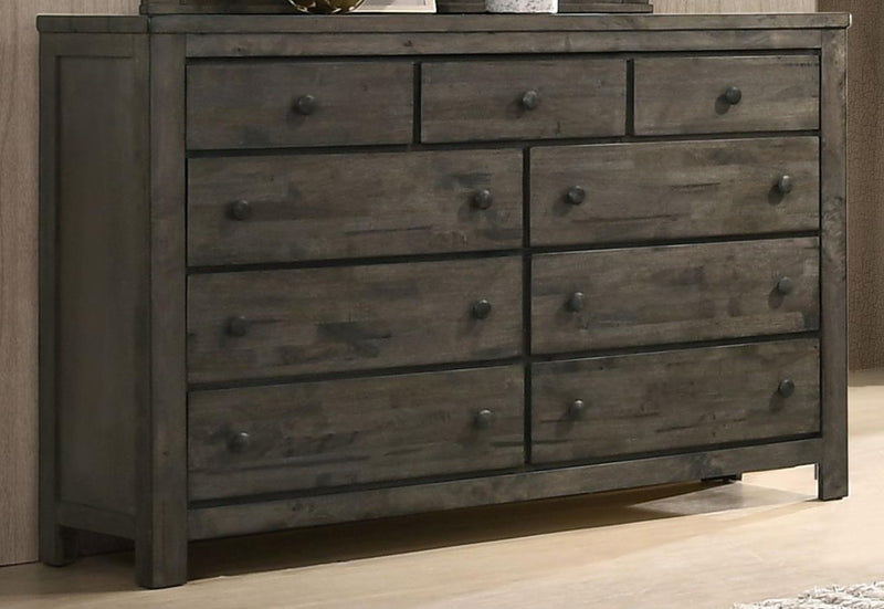 Hayward - 9 Drawers Gray Dresser - B205-D