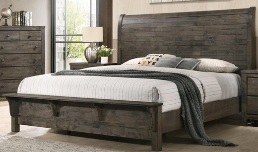 Hayward - Gray Queen Bed, Dresser, Mirror, Chest, Nightstand - B205-QDMCN